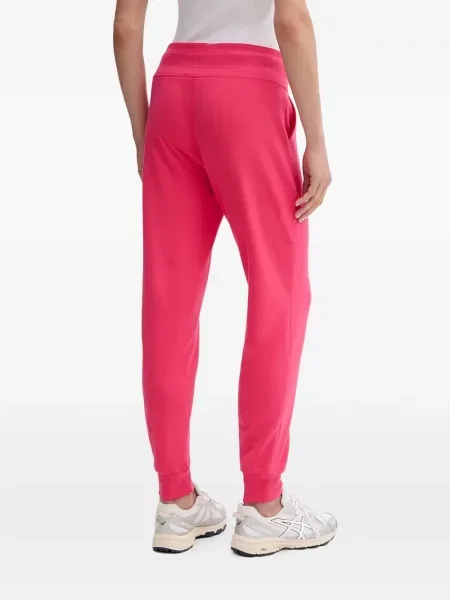 Pantaloni Dkny cu autograf cu cordon roz
