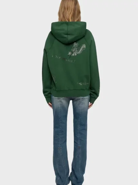 Худі Zadig&voltaire зелене