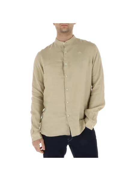 Lněná košile Timberland