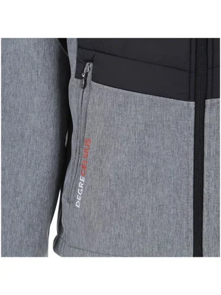 Geacă Degré Celsius softshell gri