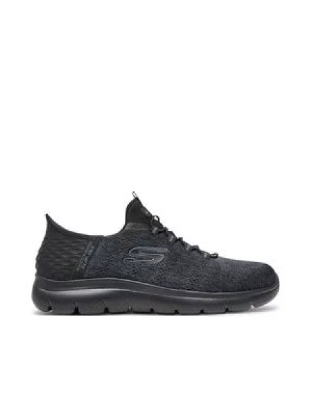 Slip on tenisky Skechers černé