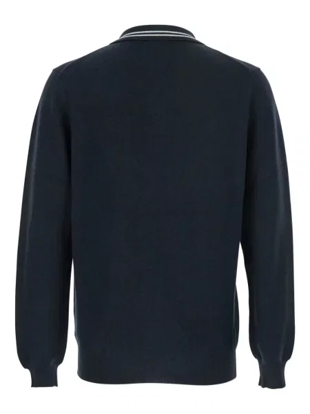 Polo Autry cu broderie albastru
