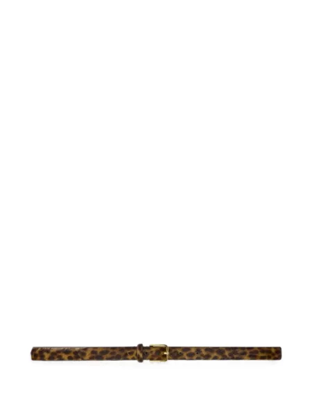 Curea Liviana Conti cu imagine cu model leopard maro