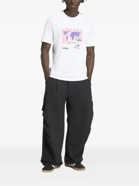 Běžecké tričko Adidas s výšivkou zelené