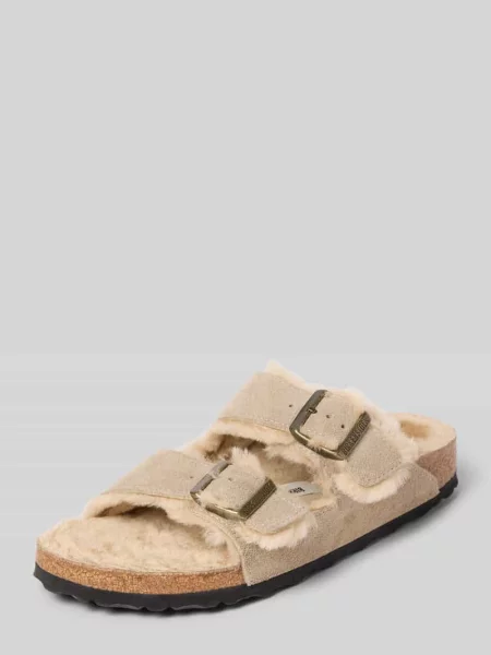 Klapki Birkenstock wsuwane z otwartą piętą