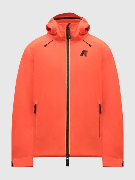 Куртка K-way оранжевая