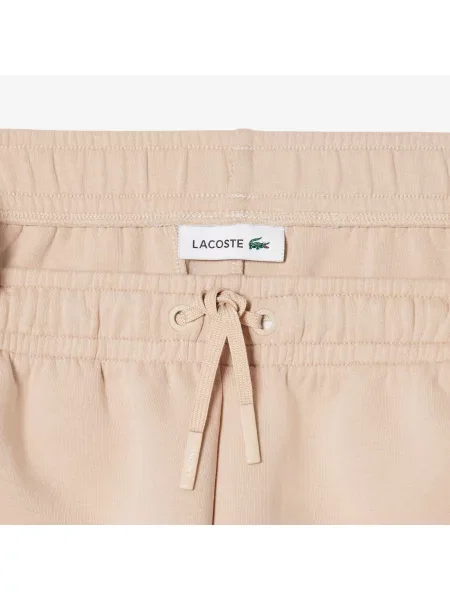 Lacoste Organiczne Szorty beżowe