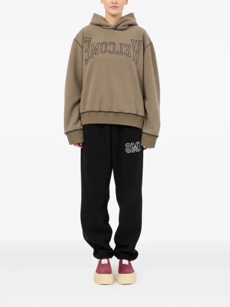 Hoodie Mm6 Maison Margiela με κέντημα