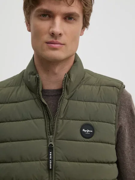 Ujjatlan farmer dzseki Pepe Jeans zöld