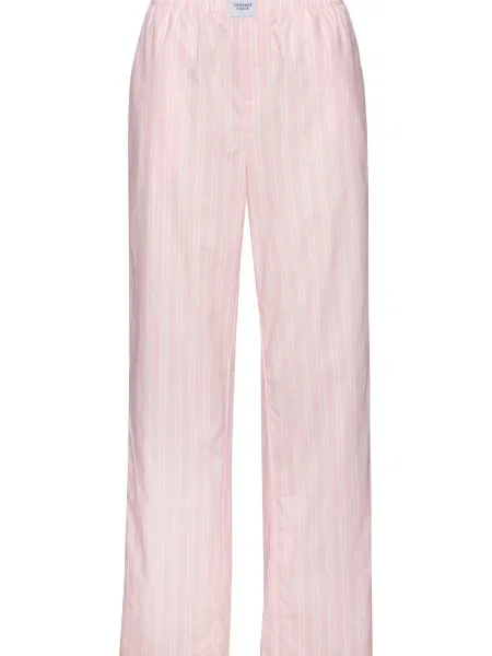 Copenhagen Studios Pantaloni de pijama roz alb