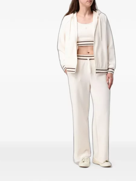 Ριγέ τοπ Emporio Armani με αυτόγραφο λευκό