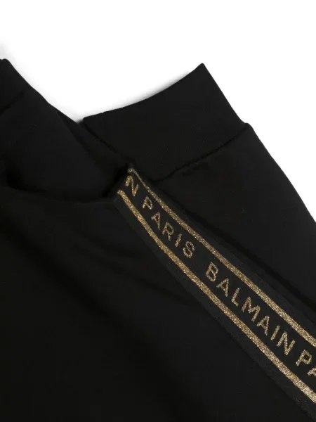 Dětské kalhoty Balmain černé
