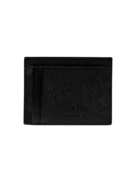 Portofel Eax din piele negru