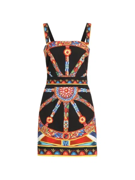 Scurt rochie Dolce & Gabbana cu imagine negru