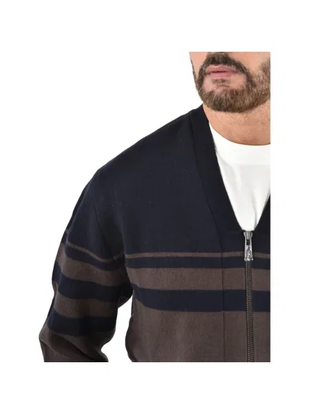 Kardigán Armani Exchange hnedá