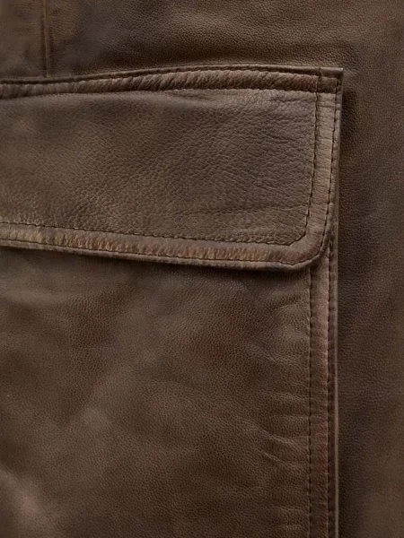 Pantaloni cargo Herskind maro