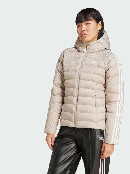 Демисезонная куртка Adidas бежевая