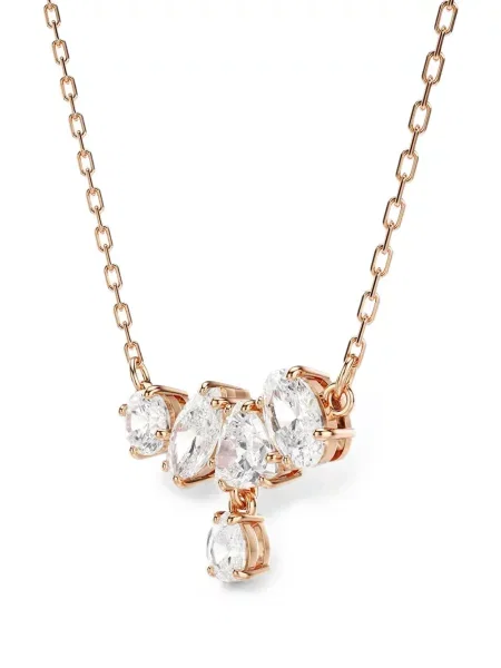Colier Swarovski roz