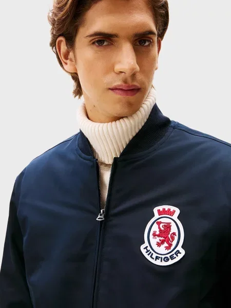 Бомбер Tommy Hilfiger синій