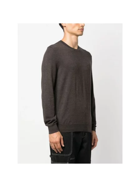 Dzianinowy sweter Ralph Lauren brązowy