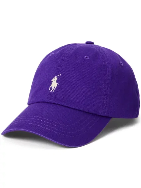 Căciulă Polo Ralph Lauren în carouri teddy cu pompoane roz