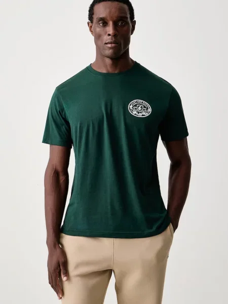 Gant tricou pentru bărbați din verde