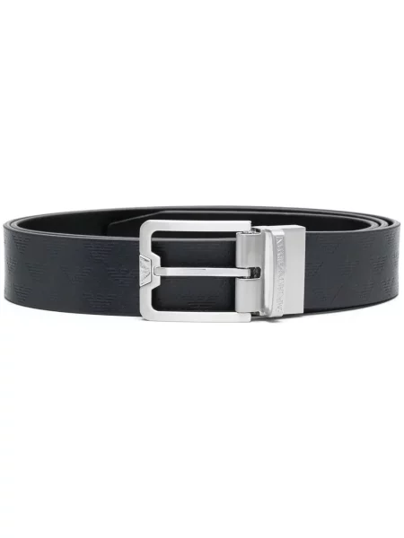 Curea Emporio Armani din piele negru