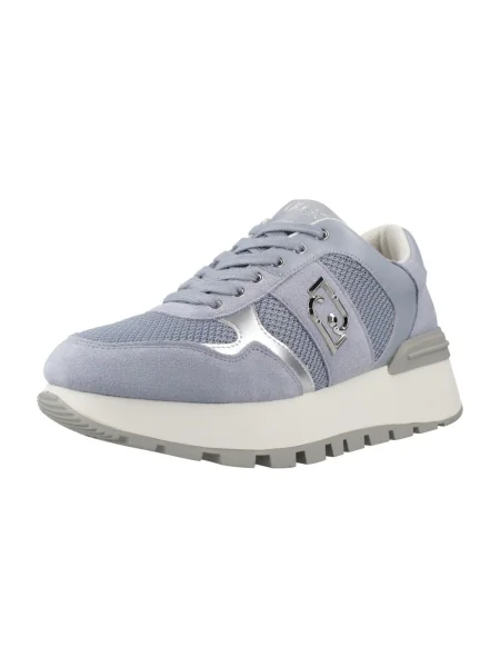 Sneakerși Liu Jo din piele albastru