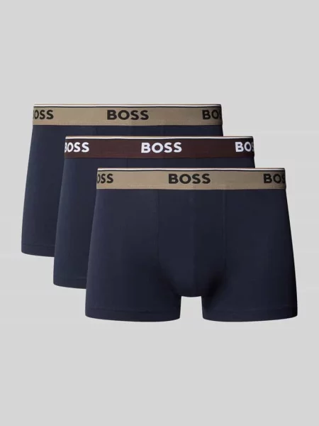 BOSS bokserki granatowe