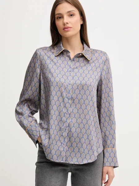 Joop! cămașă cu guler clasic regular violet