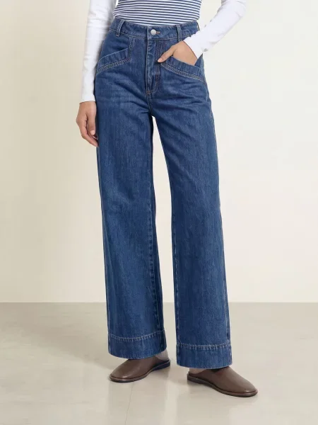 Co'couture Široké Džíny Denicecc used denim