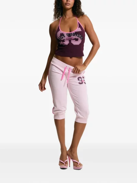 Περικομμένο αθλητικά παντελόνια Juicy Couture ροζ