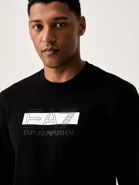 Melegítő szett Ea7 Emporio Armani fekete