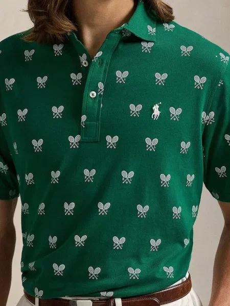 Поло Polo Ralph Lauren зеленое