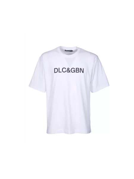Koszulka Dolce And Gabbana z logo biała