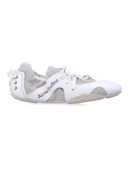 Sneakersy Acne Studios białe
