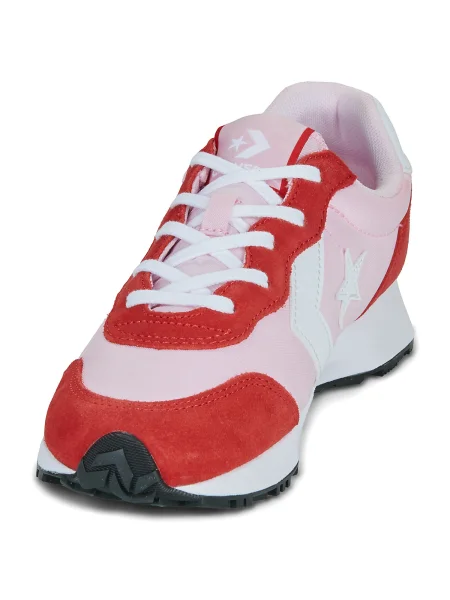 Pantofi Converse din piele de căprioară roz
