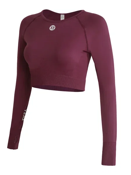 YEAZ Tricou funcțional Legend vin roșu