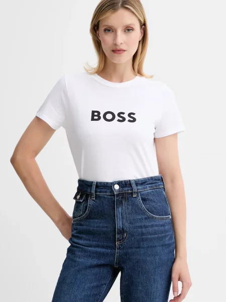 BOSS Orange tričko bílé