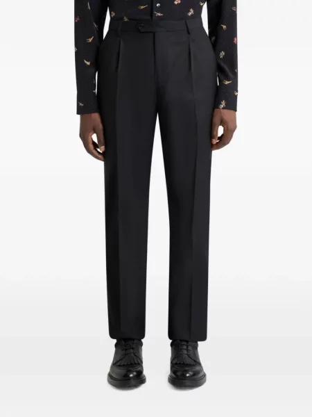 Pantaloni Etro de lână negru