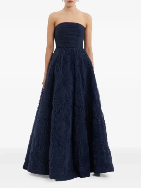 Rochie Rebecca Vallance cu volane albastru