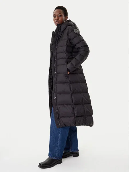 Blauer Geacă din puf negru