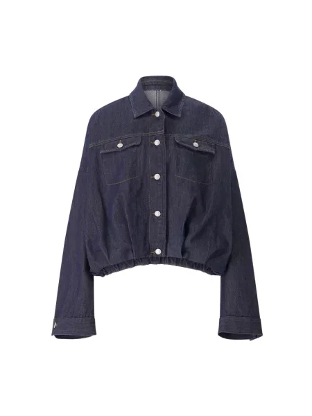 Kurtka jeansowa Dries Van Noten niebieska