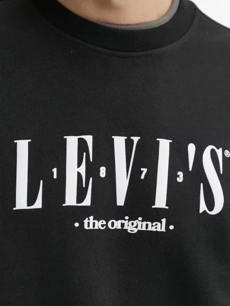 Scurt pantaloni scurți Levi's® cu broderie cu dungi alb