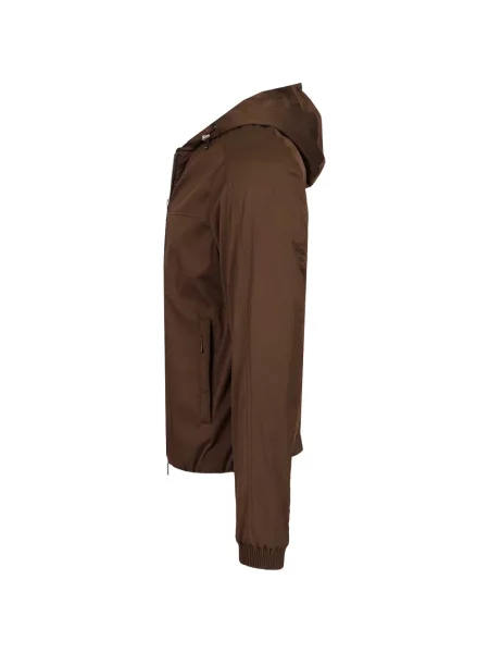 Geacă Moorer cu glugă maro