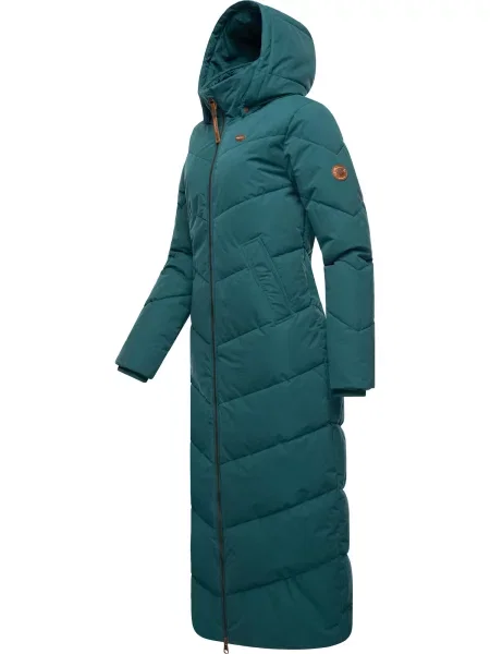Ragwear Palton funcțională Rebelka smarald verde