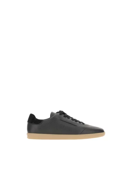 Sneakersy Zegna skórzane czarne