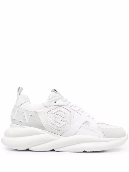 Sneakerși Philipp Plein chunky alb