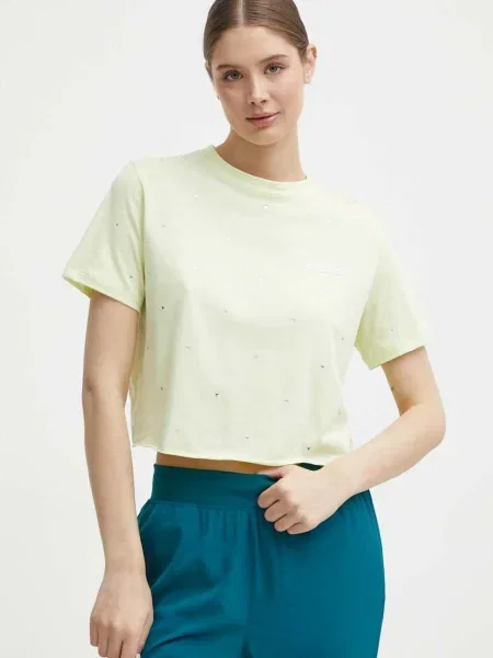 Тениска Guess SKYLAR зелено