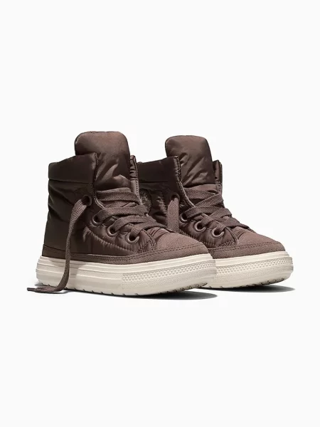 Converse Chuck Taylor All Star Elements Boot HI snehule dámske hnedá
